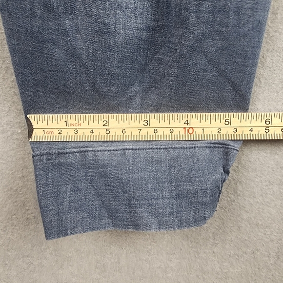 Patagonia Worn Wear Pants Bluish Color Drawstring Skinny Front Pockets - Picture 10 of 11